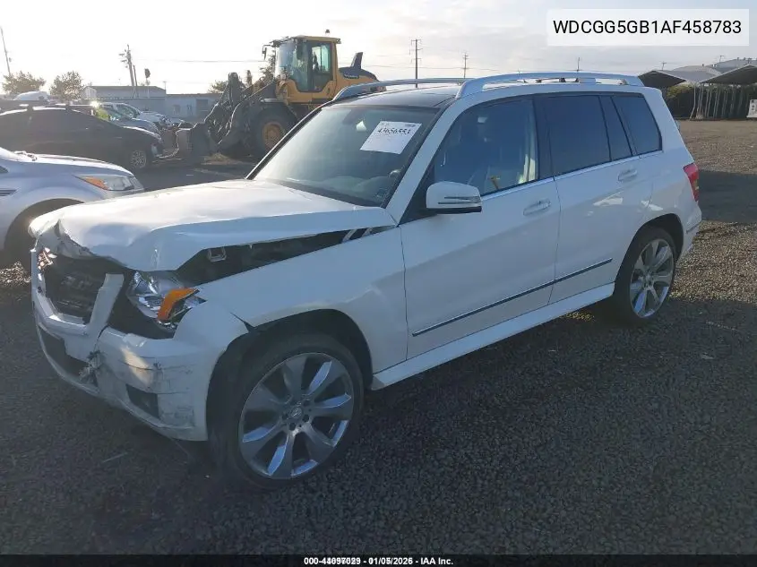 WDCGG5GB1AF458783 2010 Mercedes-Benz Glk 350