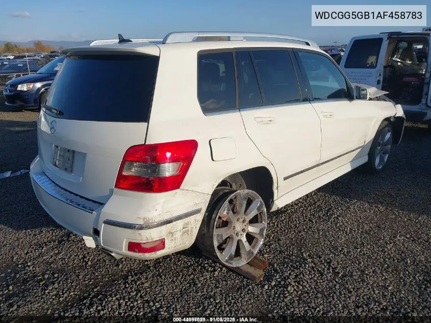 WDCGG5GB1AF458783 2010 Mercedes-Benz Glk 350