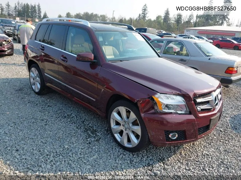 WDCGG8HB8BF527650 2011 Mercedes-Benz Glk 350 4Matic