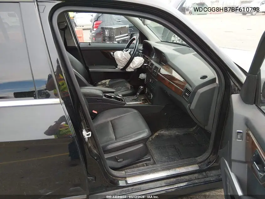 2011 Mercedes-Benz Glk 350 4Matic VIN: WDCGG8HB7BF610793 Lot: 44595033