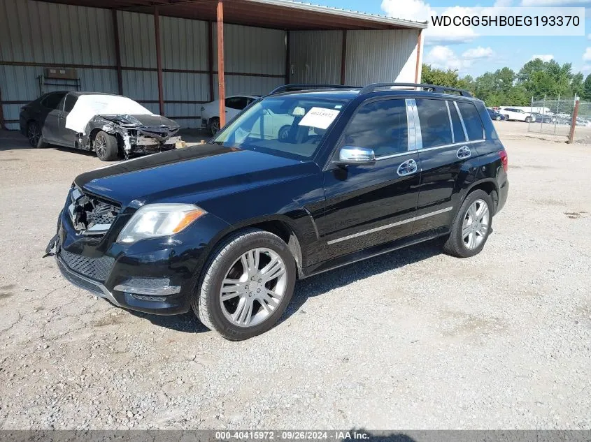 WDCGG5HB0EG193370 2014 Mercedes-Benz Glk 350