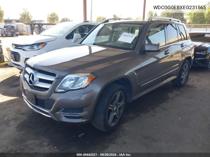 WDCGG0EBXEG231565 2014 Mercedes-Benz Glk 250 Bluetec