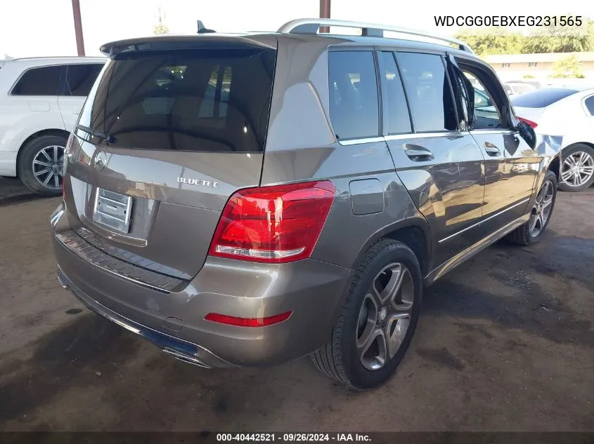 WDCGG0EBXEG231565 2014 Mercedes-Benz Glk 250 Bluetec