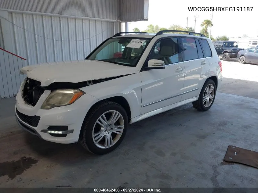 WDCGG5HBXEG191187 2014 Mercedes-Benz Glk 350