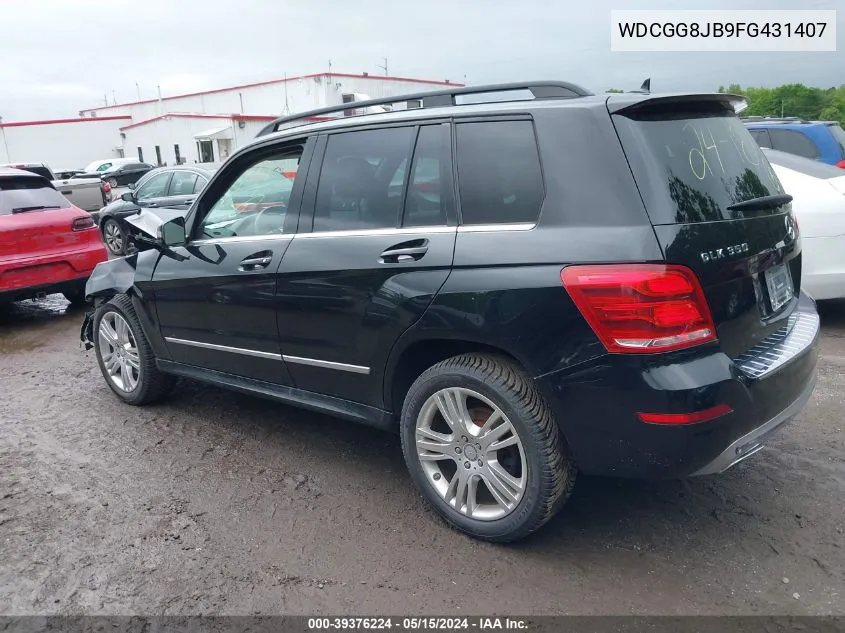 WDCGG8JB9FG431407 2015 Mercedes-Benz Glk 350 4Matic