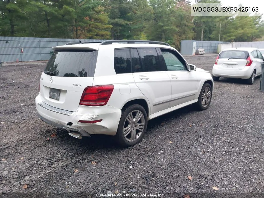 WDCGG8JBXFG425163 2015 Mercedes-Benz Glk 350 4Matic