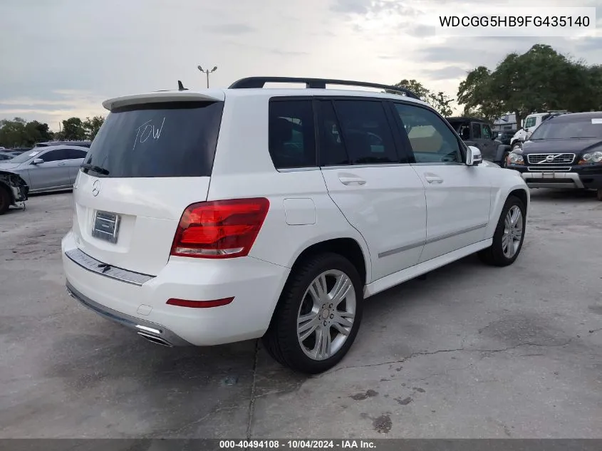 WDCGG5HB9FG435140 2015 Mercedes-Benz Glk 350