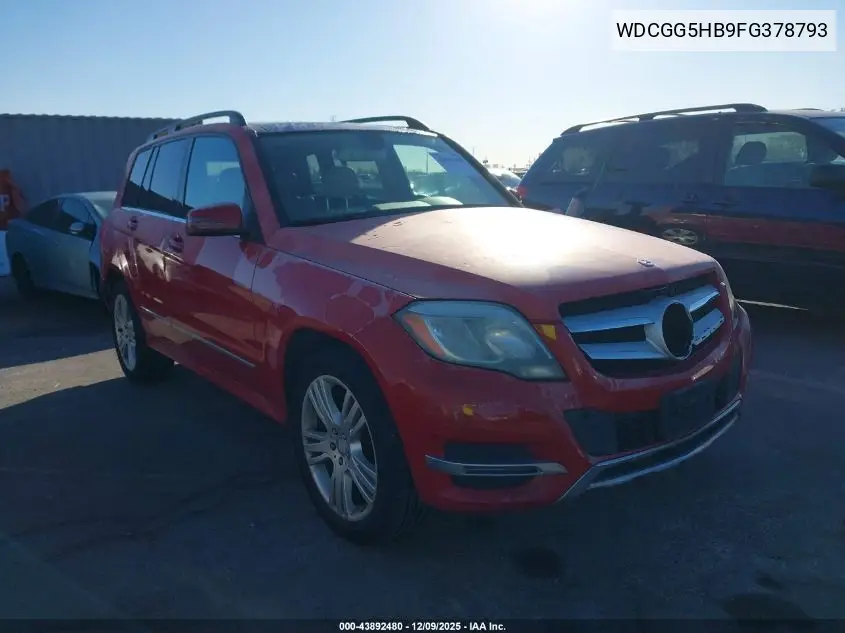 WDCGG5HB9FG378793 2015 Mercedes-Benz Glk 350