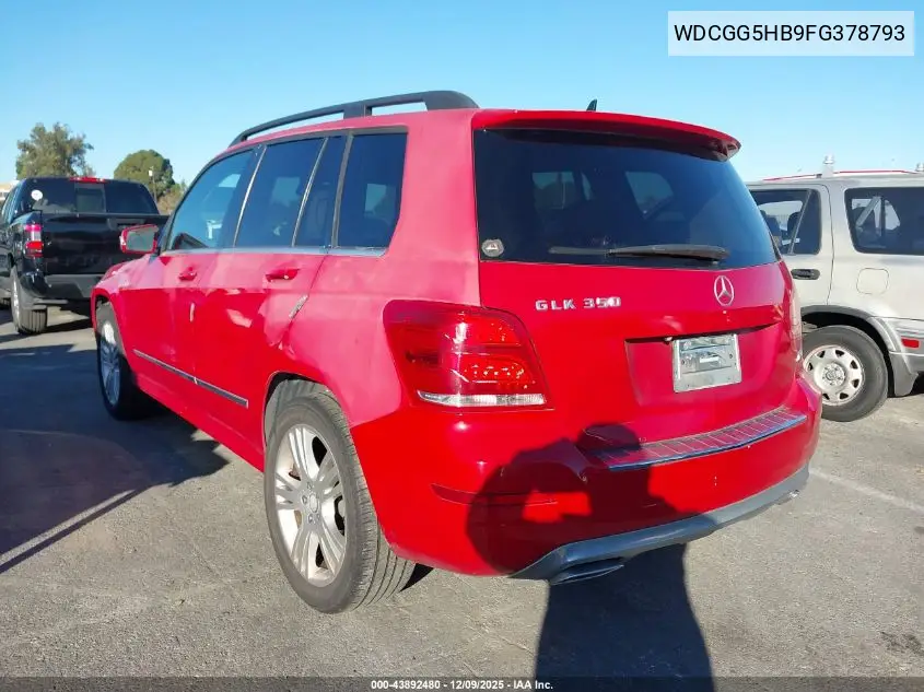 WDCGG5HB9FG378793 2015 Mercedes-Benz Glk 350