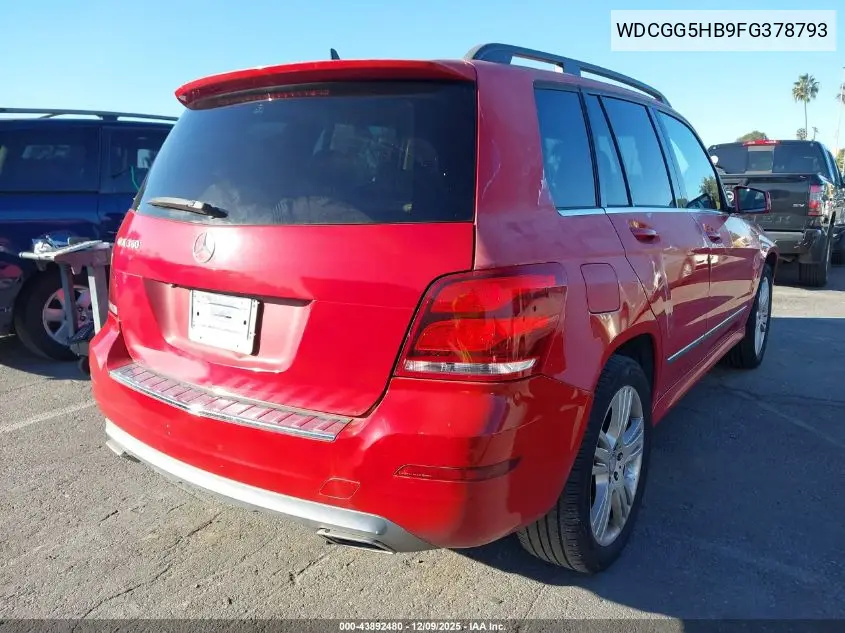 WDCGG5HB9FG378793 2015 Mercedes-Benz Glk 350