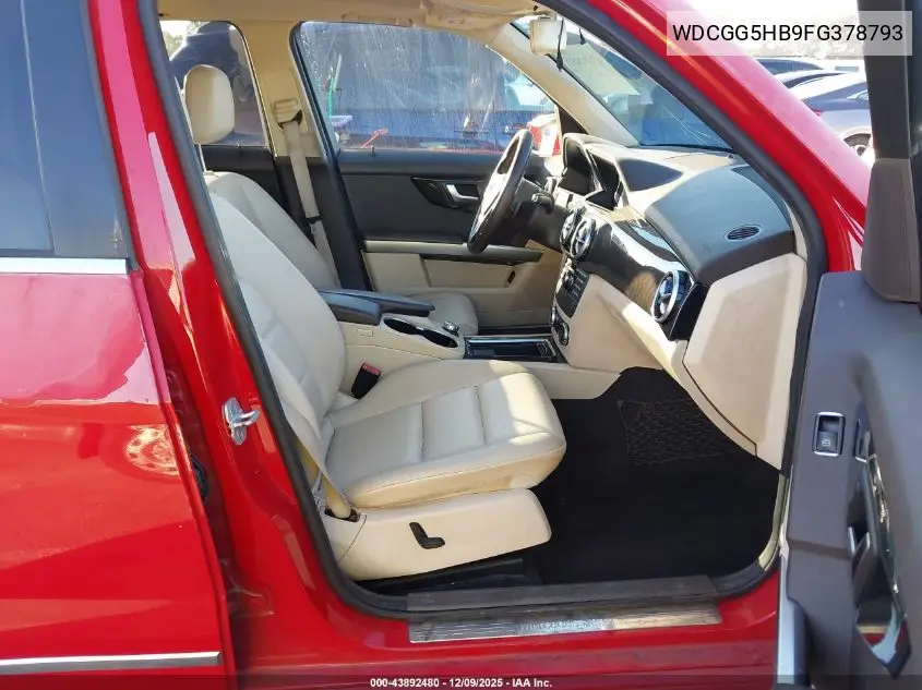 WDCGG5HB9FG378793 2015 Mercedes-Benz Glk 350