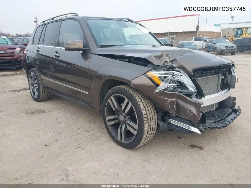 WDCGG8JB9FG357745 2015 Mercedes-Benz Glk 350 4Matic