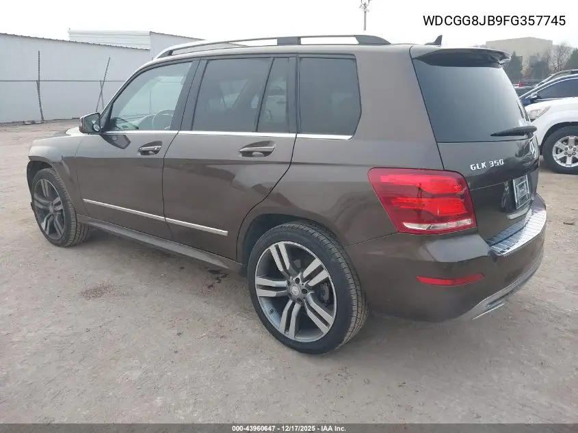 WDCGG8JB9FG357745 2015 Mercedes-Benz Glk 350 4Matic