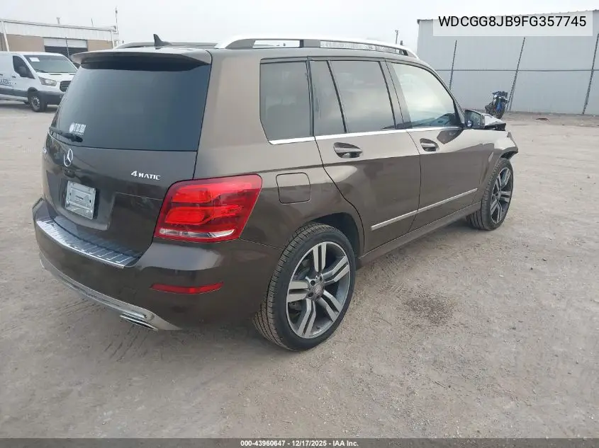 WDCGG8JB9FG357745 2015 Mercedes-Benz Glk 350 4Matic
