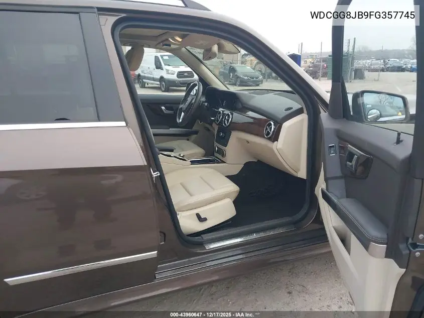 WDCGG8JB9FG357745 2015 Mercedes-Benz Glk 350 4Matic