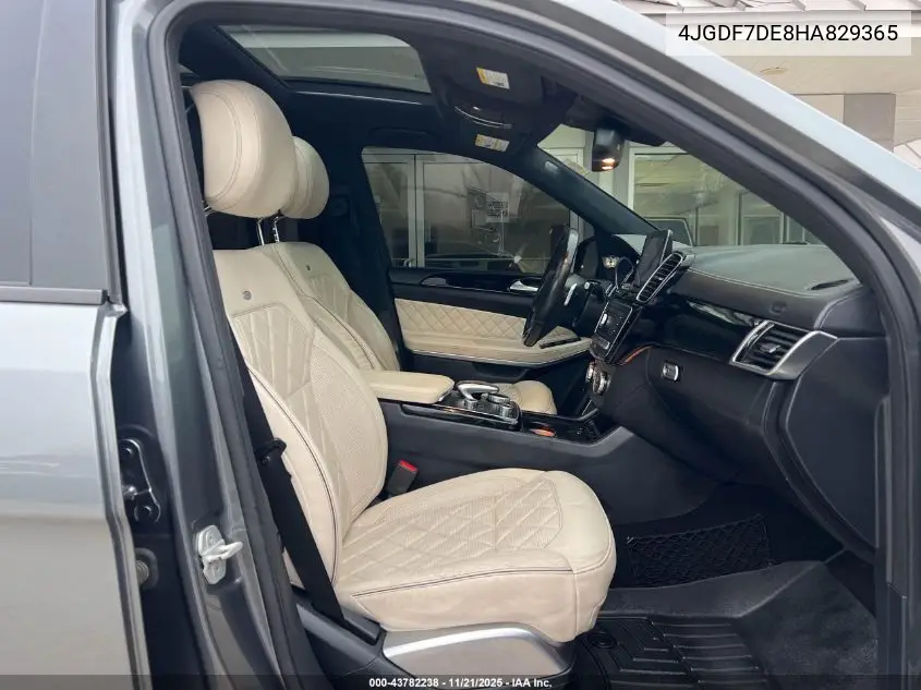 4JGDF7DE8HA829365 2017 Mercedes-Benz Gls 550 4Matic