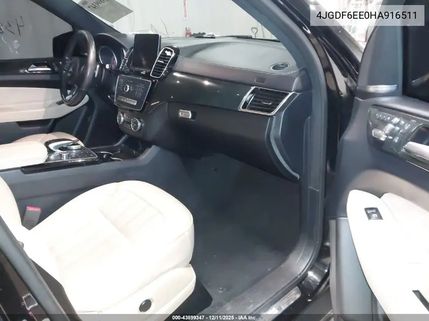 4JGDF6EE0HA916511 2017 Mercedes-Benz Gls 450 4Matic