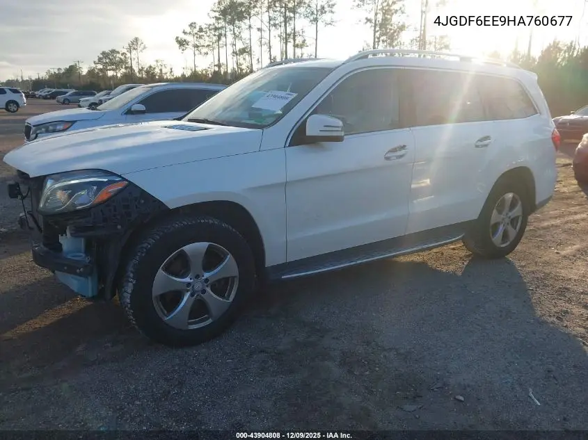 4JGDF6EE9HA760677 2017 Mercedes-Benz Gls 450 4Matic