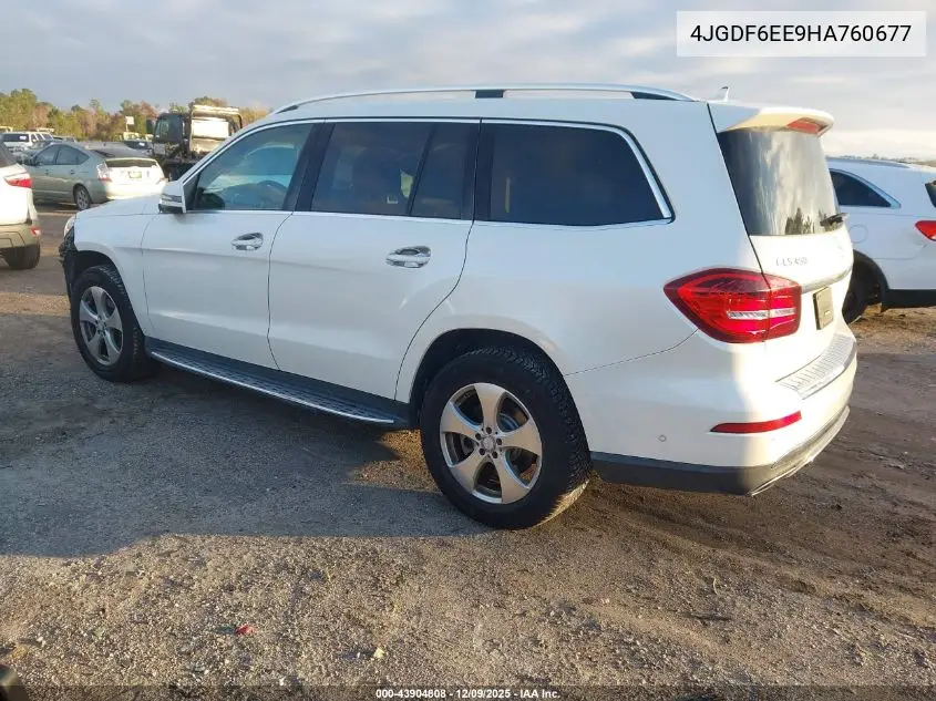 4JGDF6EE9HA760677 2017 Mercedes-Benz Gls 450 4Matic