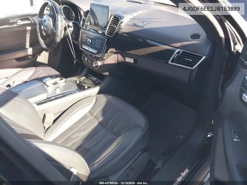 4JGDF6EE2JB153889 2018 Mercedes-Benz Gls 450 4Matic