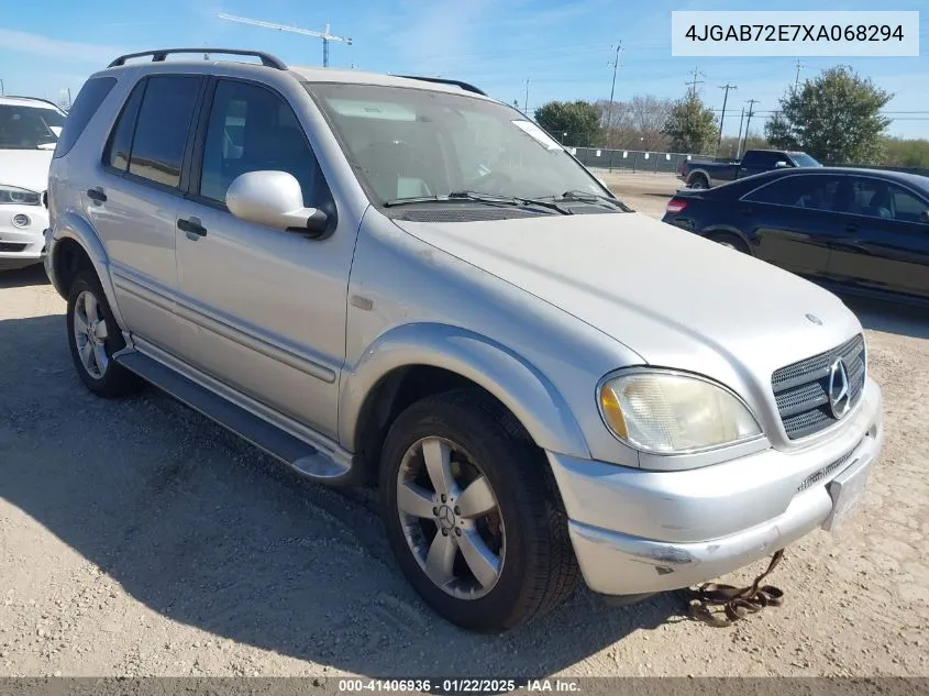 1999 Mercedes-Benz Ml 430 VIN: 4JGAB72E7XA068294 Lot: 41406936