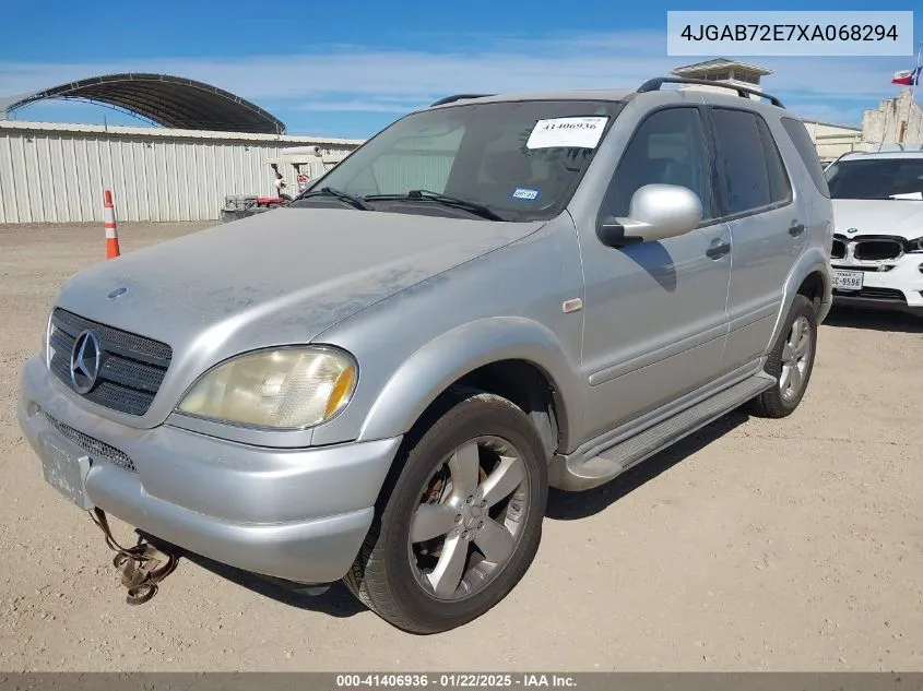 1999 Mercedes-Benz Ml 430 VIN: 4JGAB72E7XA068294 Lot: 41406936