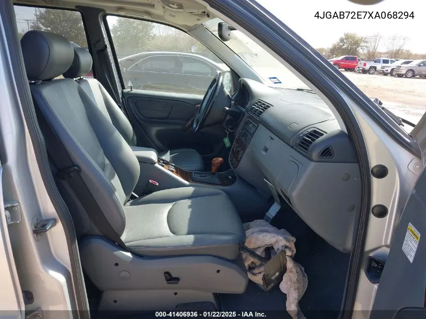 1999 Mercedes-Benz Ml 430 VIN: 4JGAB72E7XA068294 Lot: 41406936