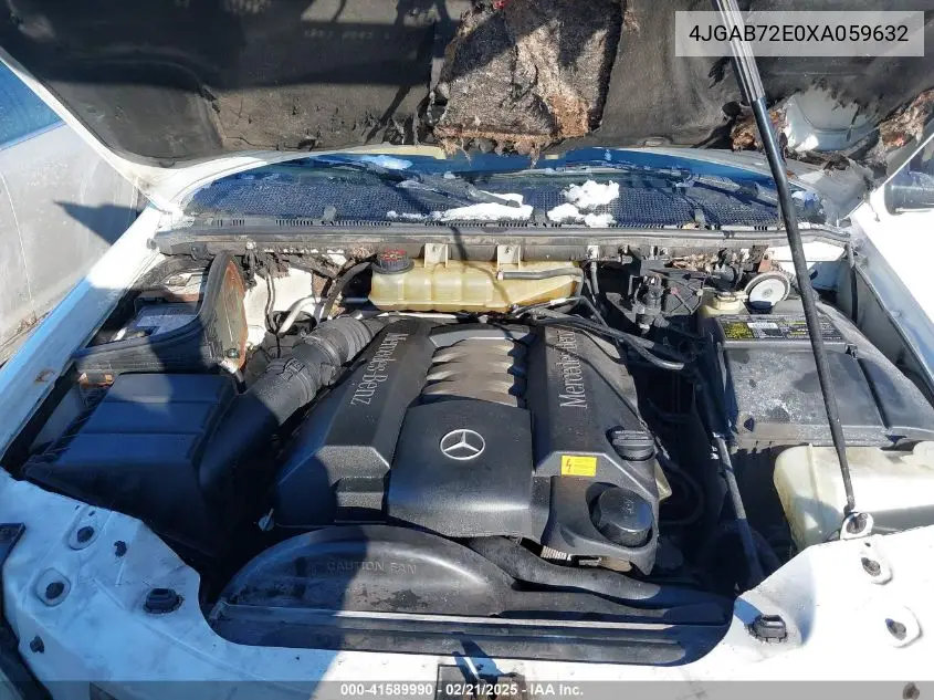 1999 Mercedes-Benz Ml 430 VIN: 4JGAB72E0XA059632 Lot: 41589990