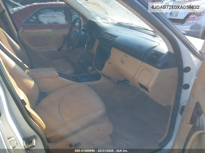 1999 Mercedes-Benz Ml 430 VIN: 4JGAB72E0XA059632 Lot: 41589990