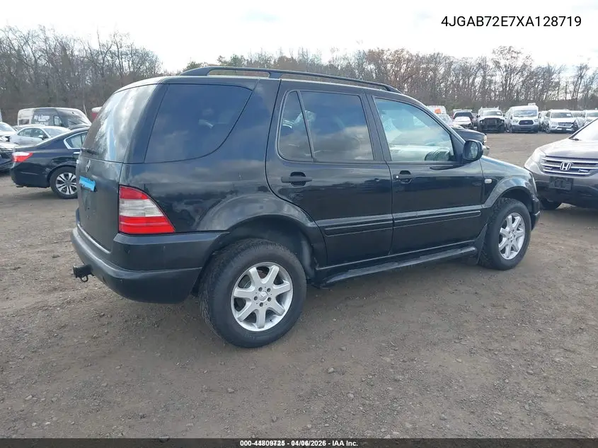 4JGAB72E7XA128719 1999 Mercedes-Benz Ml 430