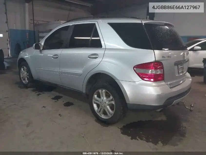 4JGBB86E66A127967 2006 Mercedes-Benz Ml 350 4Matic
