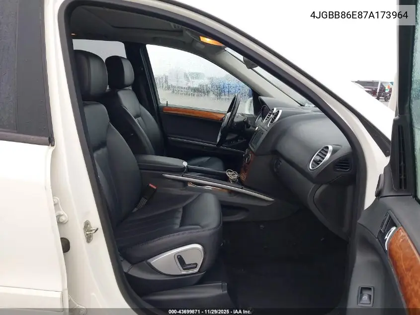 4JGBB86E87A173964 2007 Mercedes-Benz Ml 350 4Matic