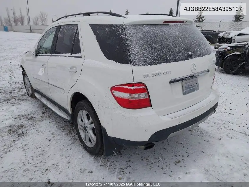 4JGBB22E58A395107 2008 Mercedes-Benz Ml-Class