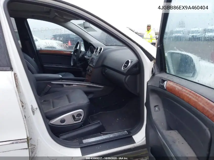 4JGBB86EX9A460404 2009 Mercedes-Benz Ml 350 4Matic