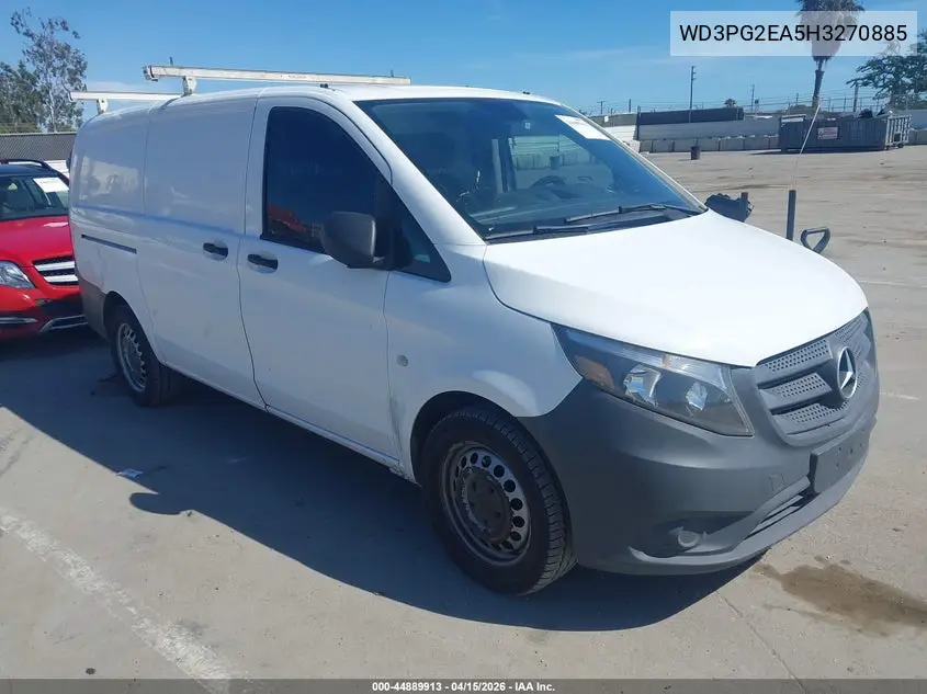 WD3PG2EA5H3270885 2017 Mercedes-Benz Metris