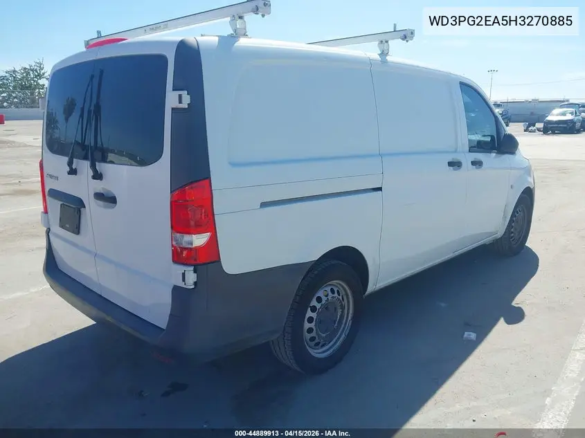 WD3PG2EA5H3270885 2017 Mercedes-Benz Metris
