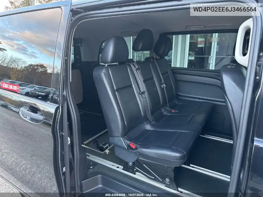 WD4PG2EE6J3466564 2018 Mercedes-Benz Metris
