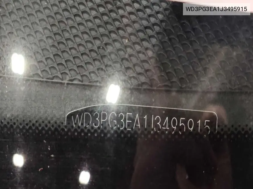 WD3PG3EA1J3495915 2018 Mercedes-Benz Metris