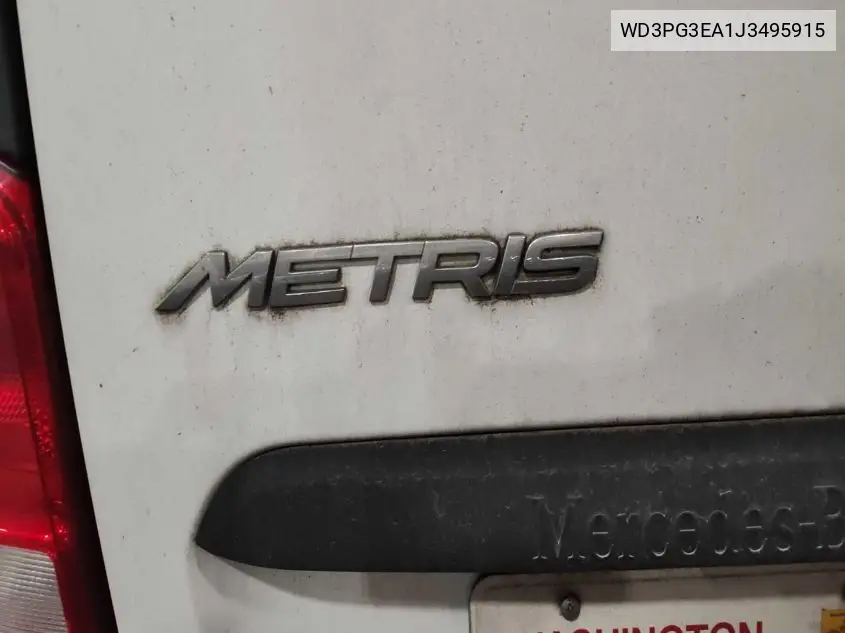 WD3PG3EA1J3495915 2018 Mercedes-Benz Metris