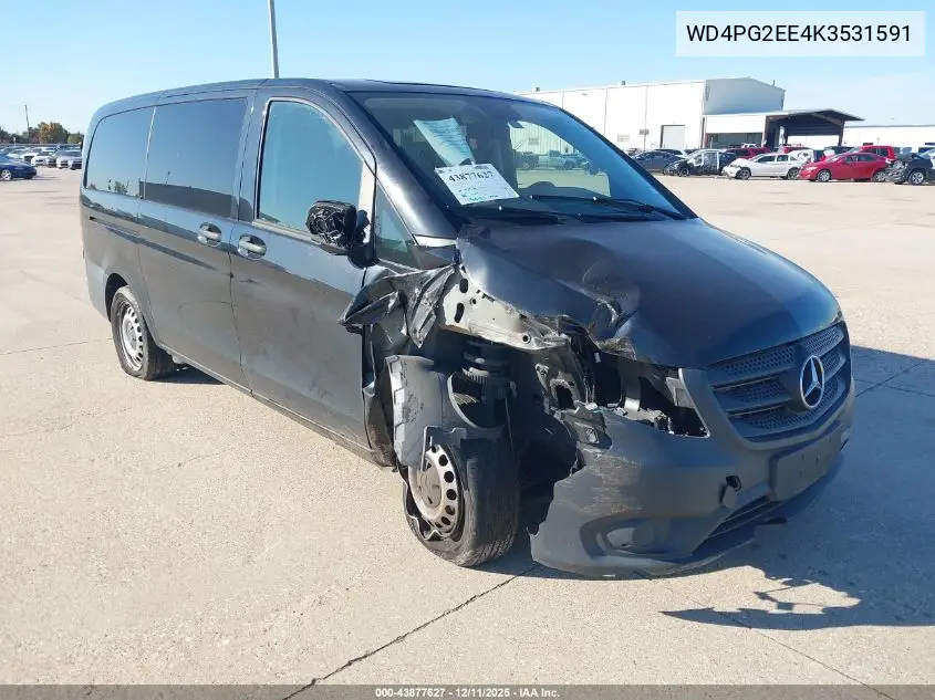 WD4PG2EE4K3531591 2019 Mercedes-Benz Metris