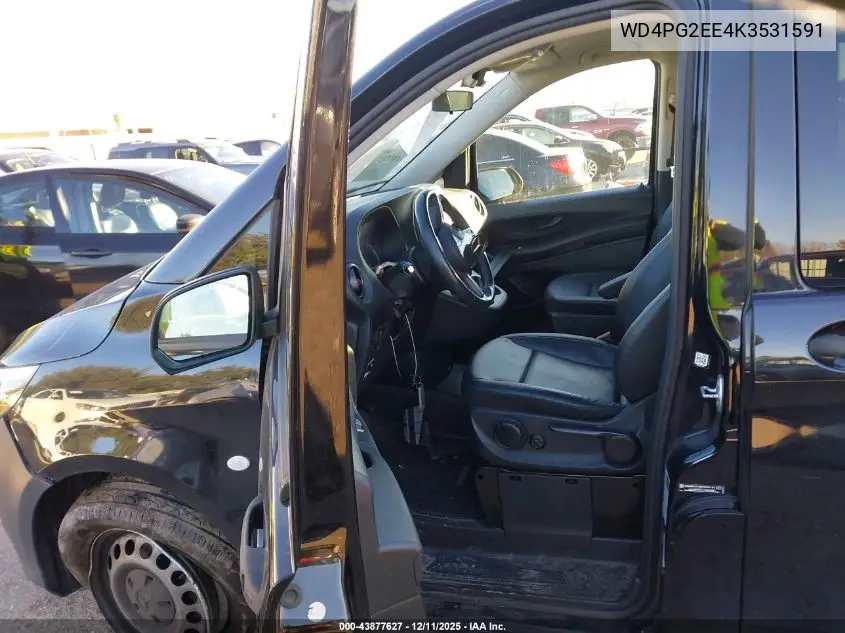 WD4PG2EE4K3531591 2019 Mercedes-Benz Metris