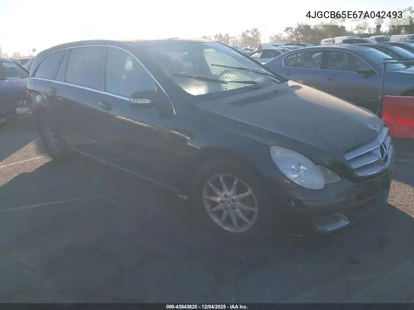 4JGCB65E67A042493 2007 Mercedes-Benz R 350 4Matic