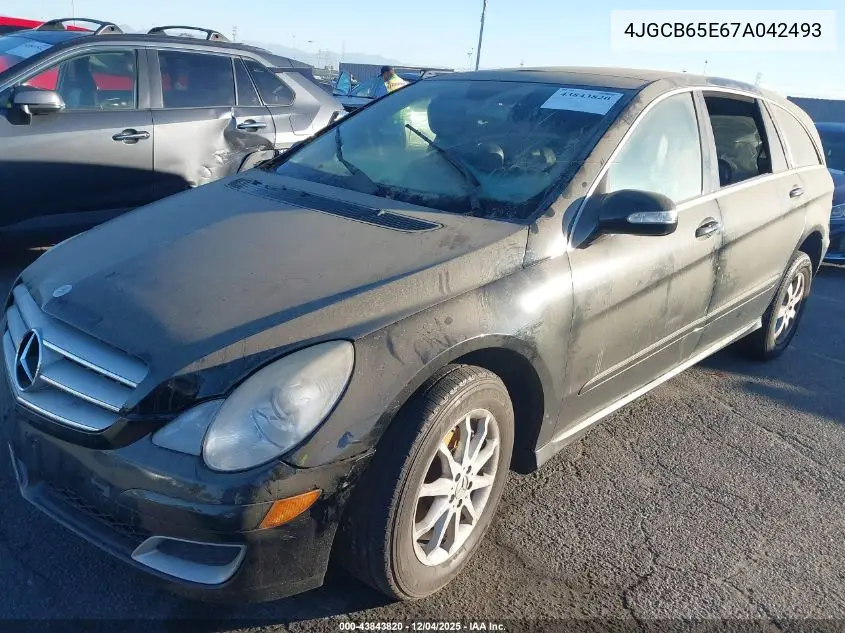 4JGCB65E67A042493 2007 Mercedes-Benz R 350 4Matic