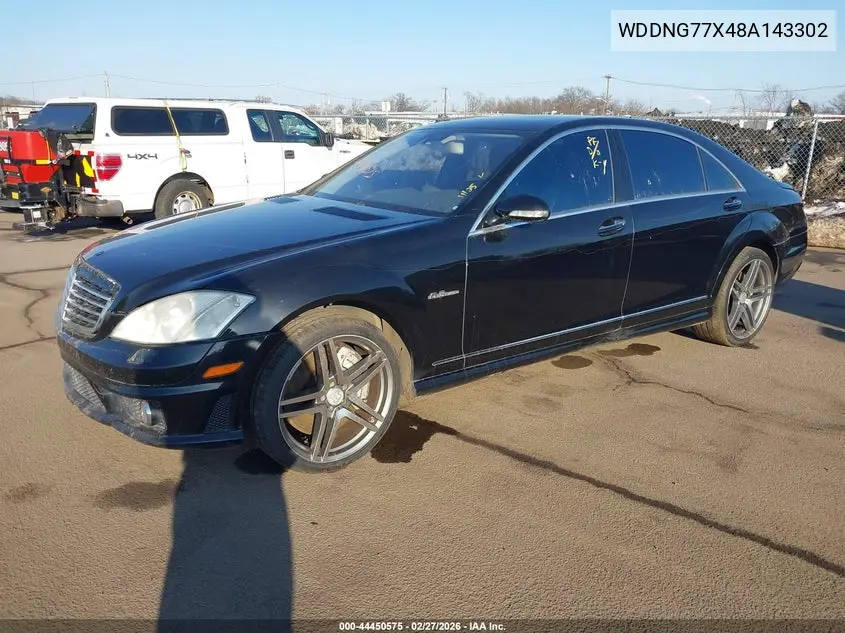 WDDNG77X48A143302 2008 Mercedes-Benz S 63 Amg