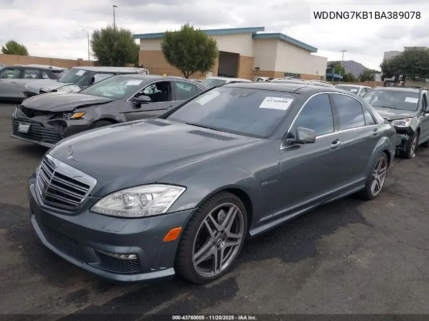 WDDNG7KB1BA389078 2011 Mercedes-Benz S 65 Amg