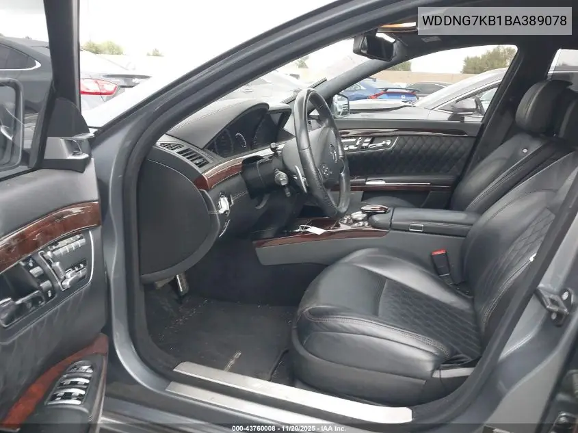 WDDNG7KB1BA389078 2011 Mercedes-Benz S 65 Amg