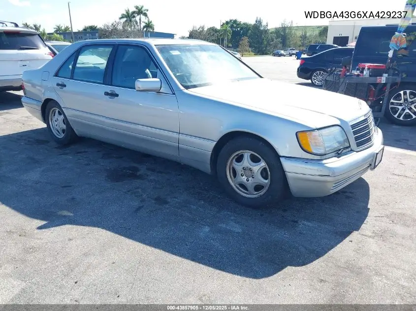 WDBGA43G6XA429237 1999 Mercedes-Benz S 420