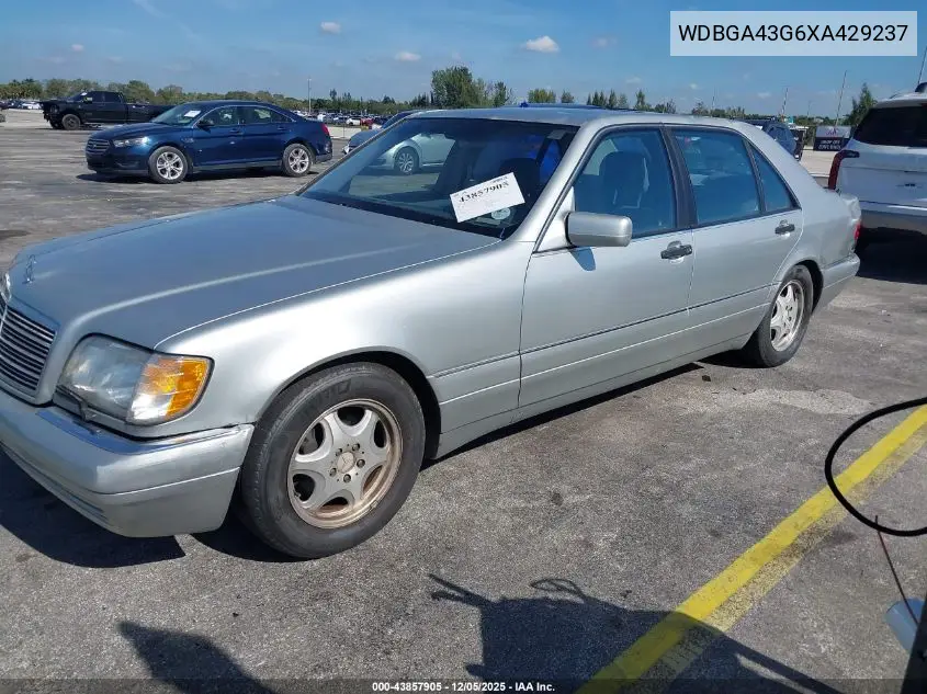 WDBGA43G6XA429237 1999 Mercedes-Benz S 420