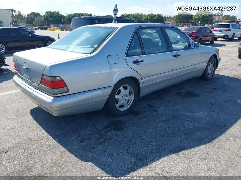 WDBGA43G6XA429237 1999 Mercedes-Benz S 420