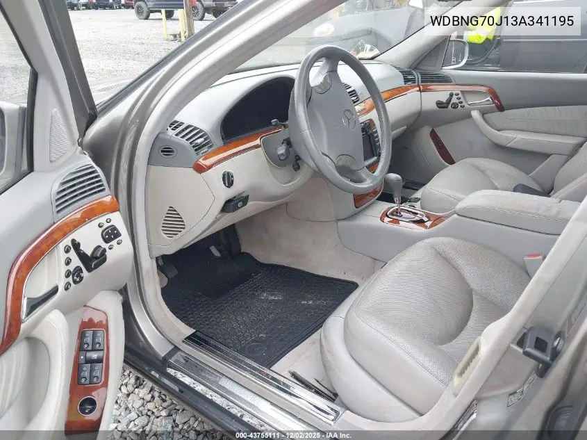 WDBNG70J13A341195 2003 Mercedes-Benz S 430